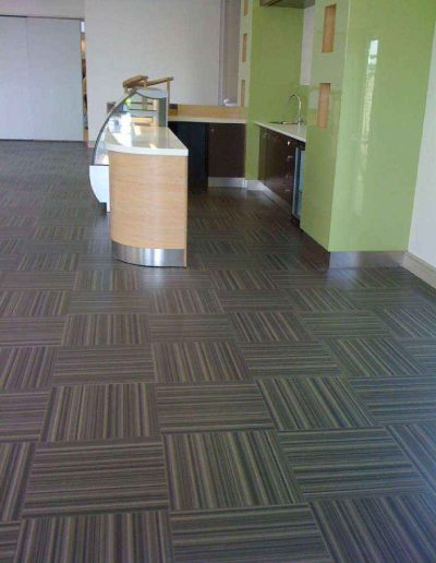 Open Indoor space - flooring installation. Trinity & All Saints Flooring project complted by Paynters ContractFlooring.