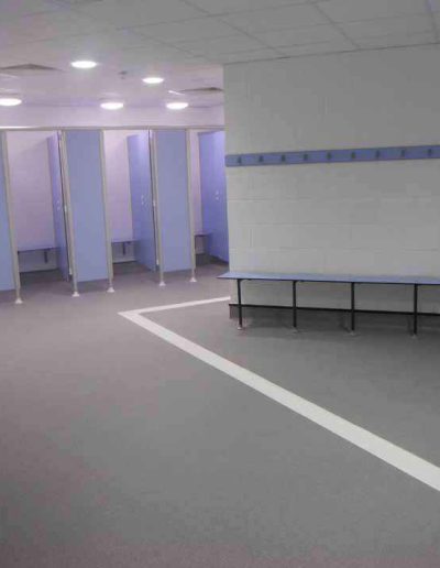 Paynters Commercial Flooring Changing Room Flooring