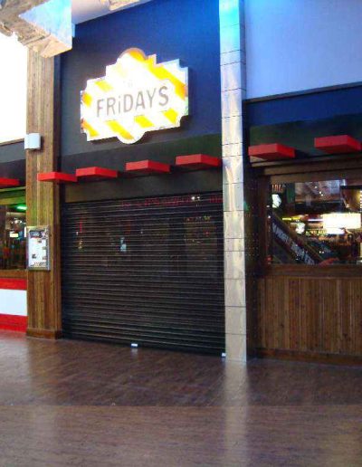 TGI Fridays Outside Building - Project Completed