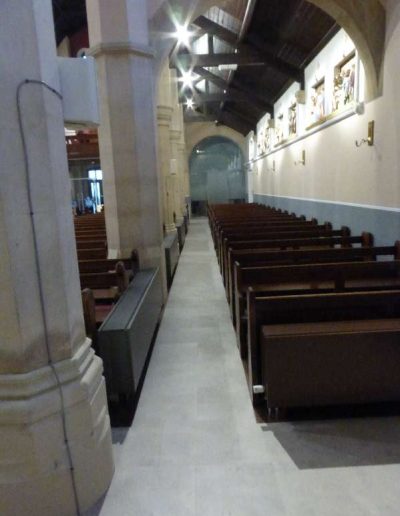 St Williams Church - recent project Completed by Paynters Contract Flooring.